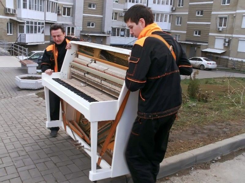 Перевозка пианино и рояля в Приморско-Ахтарске — цена от 811 руб., грузчики, упаковка — Мастер24